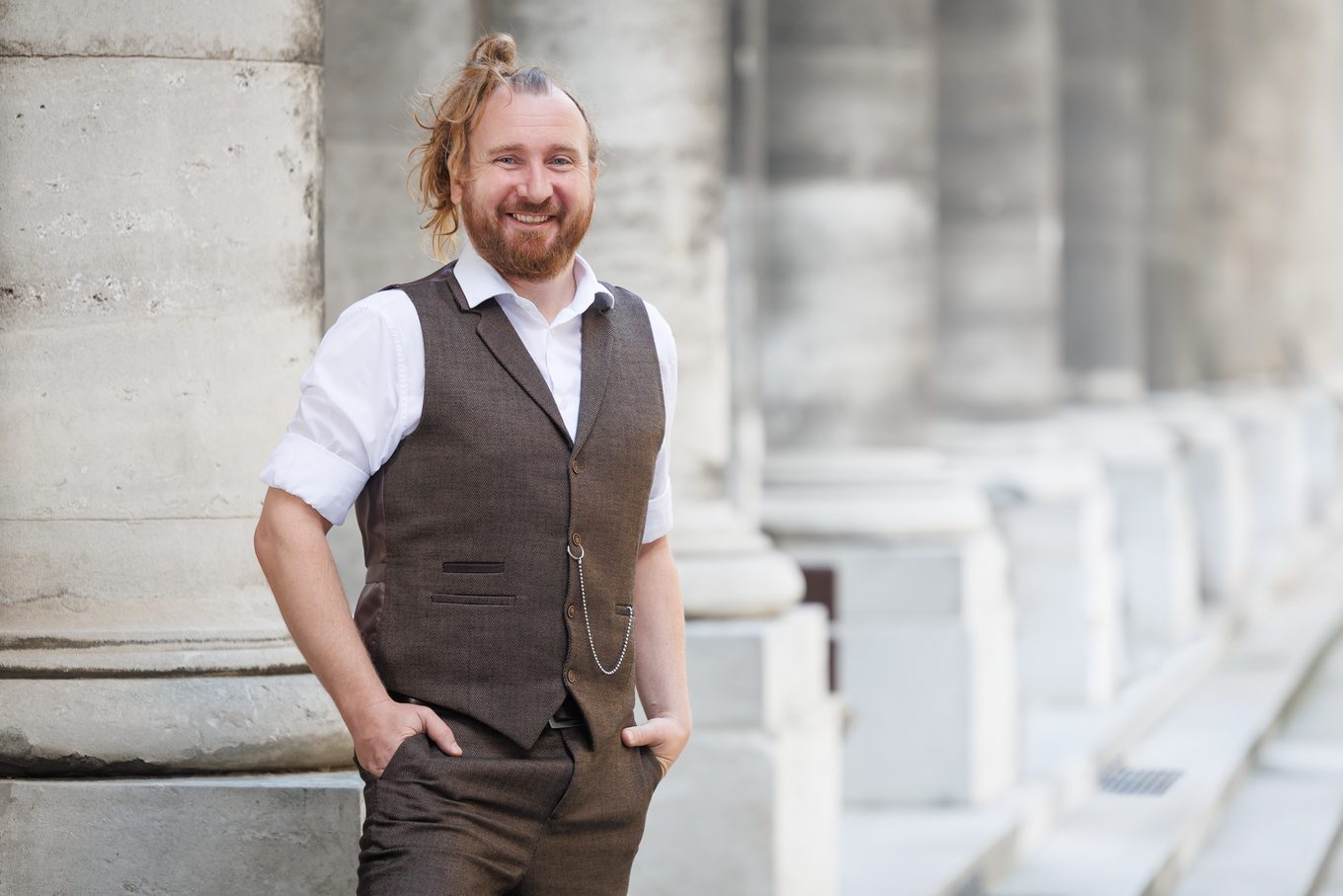 Heinz Ganser an der Universität Wien